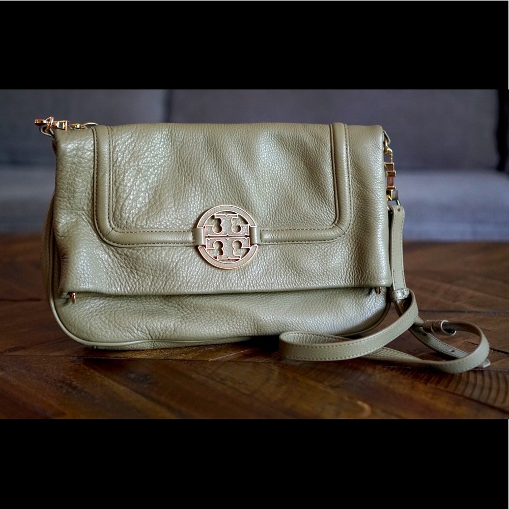 Tory Burch Amanda Foldover Messenger crossbody